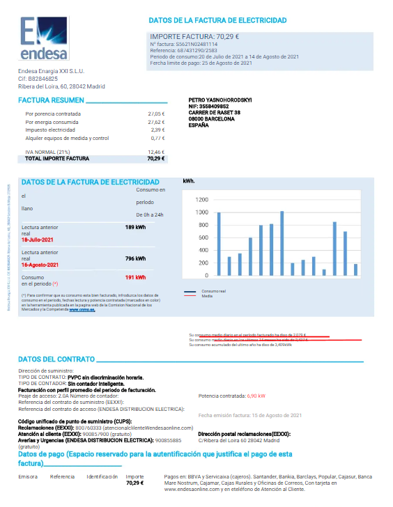  Minol USA business utility bill 